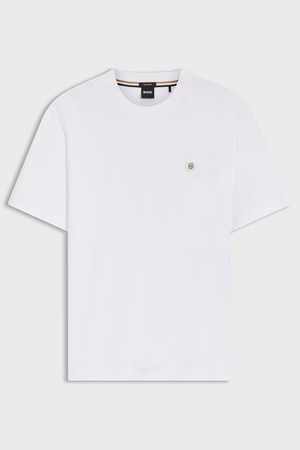 ΜΠΛΟΥΖΑ T-SHIRT BOSS - 100 ΛΕΥΚΟ